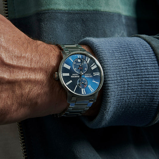 Ulysse Nardin - Marine Torpilleur Blue - Steel Bracelet - 42mm