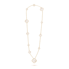 Magic Alhambra long necklace, 11 motifs