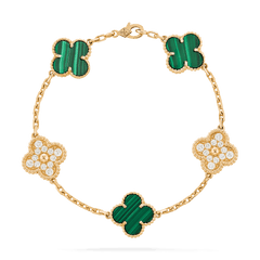 Vintage Alhambra bracelet, 5 motifs