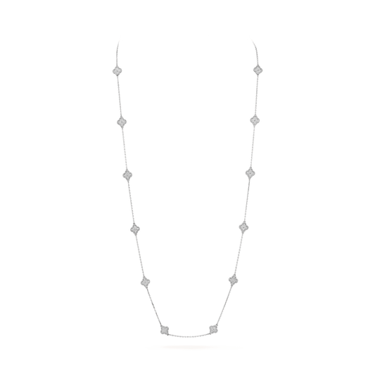 Sweet Alhambra long necklace, 16 motifs