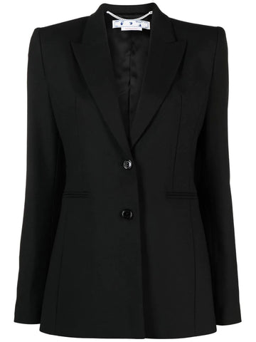 Tailored Single-Breasted Blazer