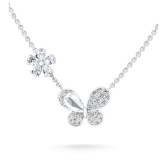 Pixie White Gold Necklace