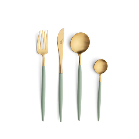 GOA Cutlery Set - Celadon Gold