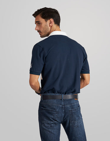 Men's Short-sleeved, Regular-fit Polo Shirt