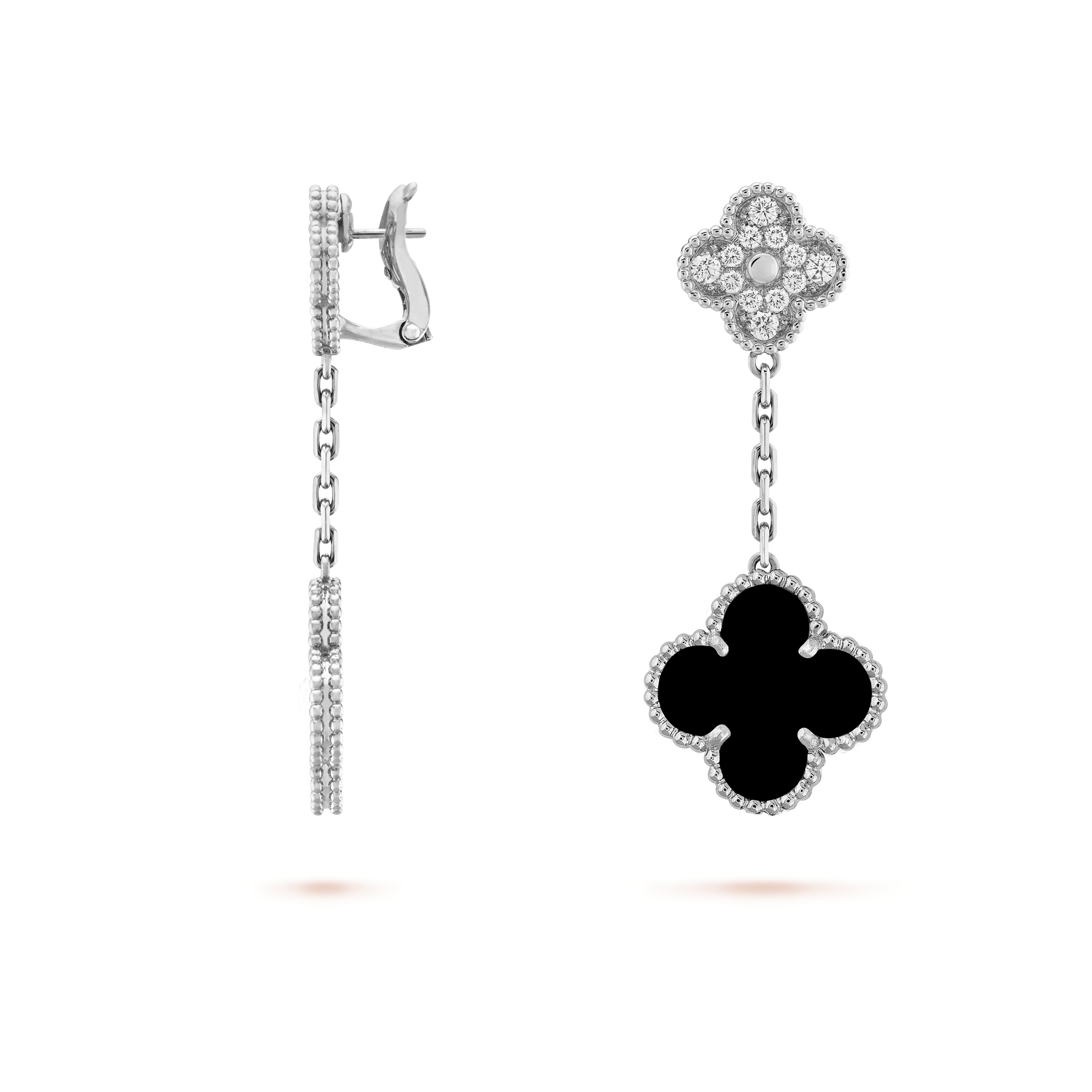 Magic Alhambra earrings, 2 motifs