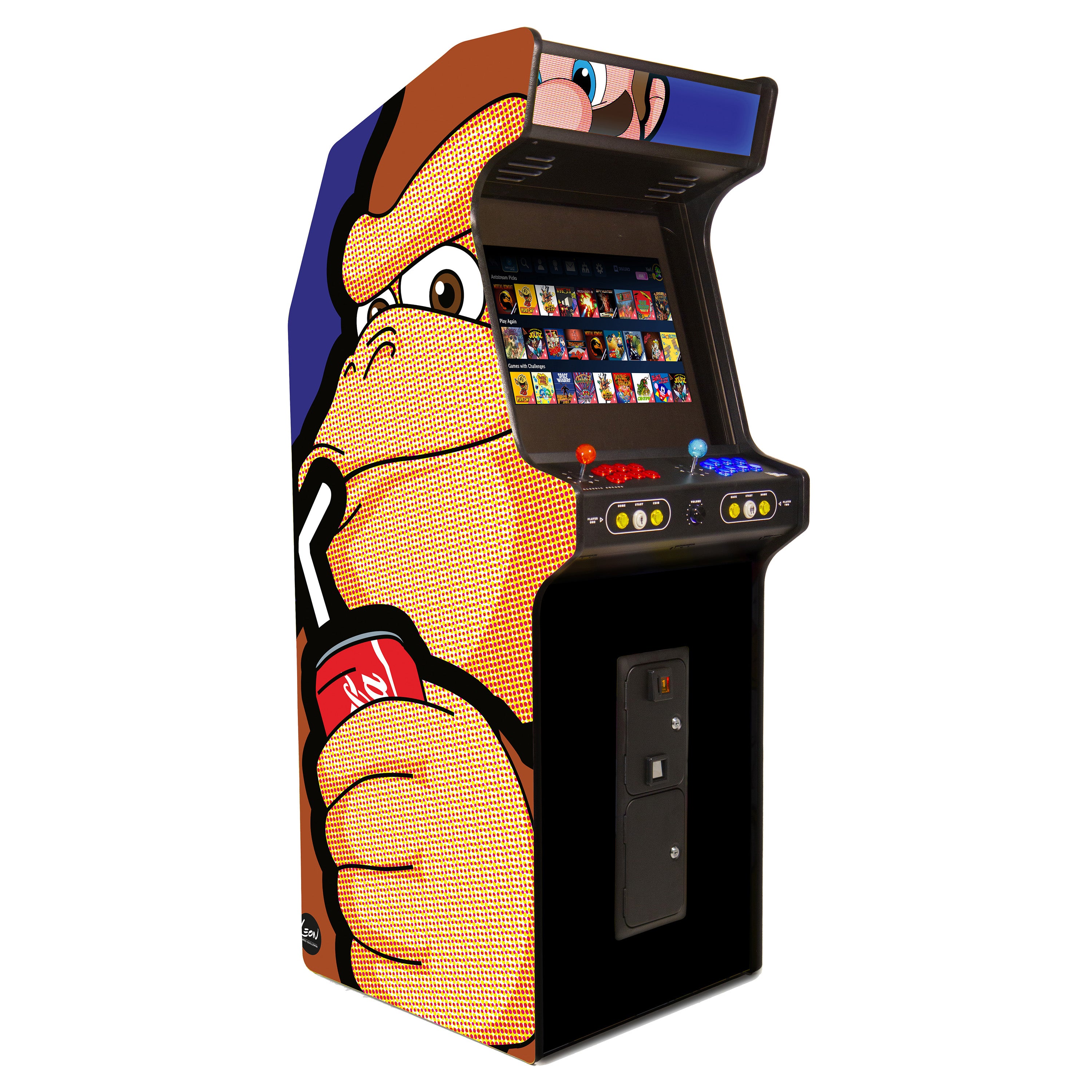 Neo Legend Classic Arcade Family - Cola Kong artwork by Léon