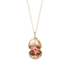 Fabergé Essence Limited Edition Rose Gold & Ruby ‘IFE’ Africa Surprise Locket