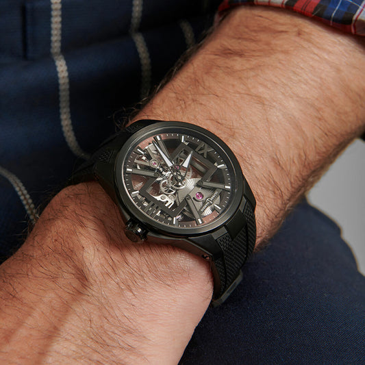Ulysse Nardin - Skeleton X Black - Rubber strap - 42mm