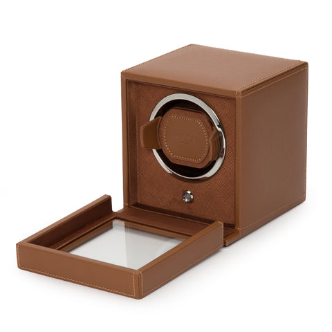 Cub Winder with Cover Cognac
