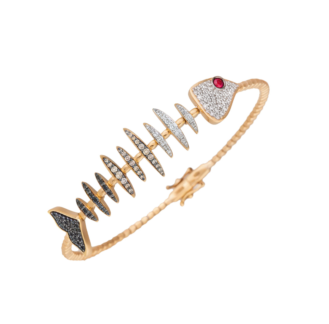 Cedille Skeleton Fish Bracelet