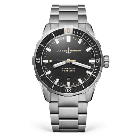 Ulysse Nardin - Diver 42 Black - Steel Bracelet - 42mm