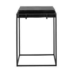 Side table Bolder aluminium black