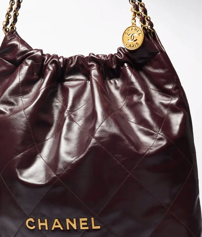 Chanel Chanel 22 Large Handbag AS3262 B08037 94305 , Black, One Size
