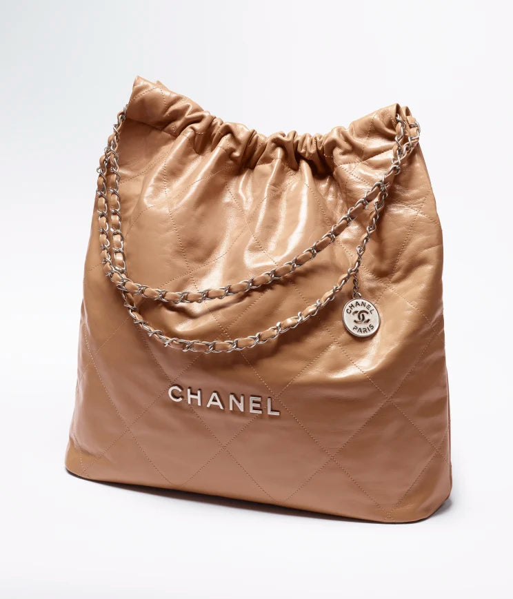 Chanel 22 Large Handbag Black