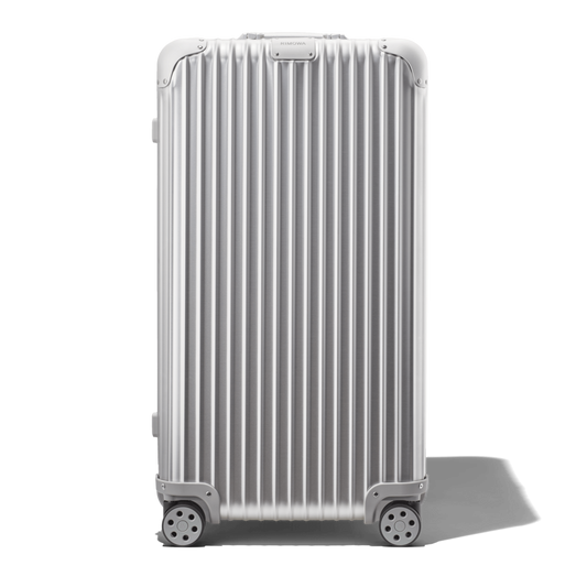 RIMOWA Topas - 28 Sport Trunk Multiwheel(r) With Electronic Tag (silver)  Luggage in Metallic for Men