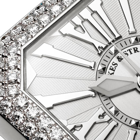 Backes & Strauss Berkeley 37 Luxury Diamond Watch for Women - 37 mm White Gold