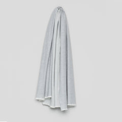 Heirlooms white silver colour cashmere and lambswool bedroom throws 