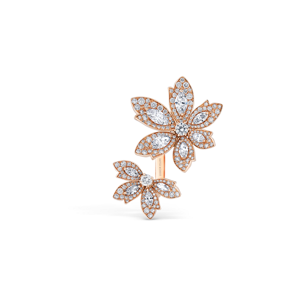 Louis Vuitton Color Blossom Lady Rose Gold White Pearl Star Flower & Sun  Flower Decoration Bracelet