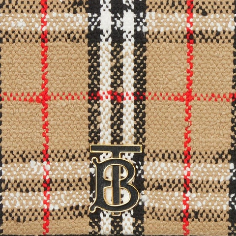 Vintage Check Bouclé Medium Lola Bag