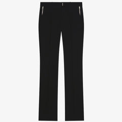 Classic-fit Pants With Darts In Technical Wool