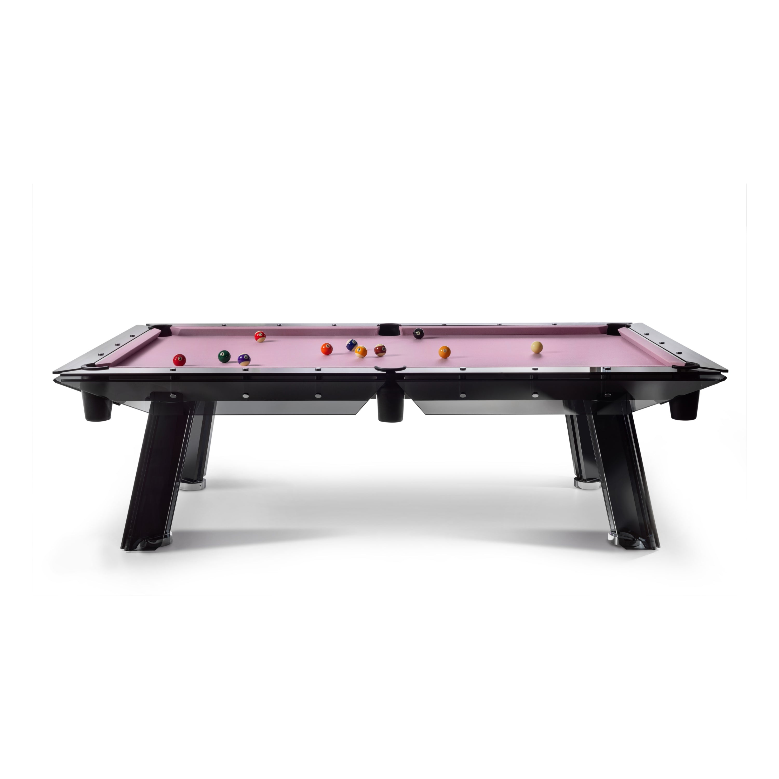 Filotto Black Smoked Glass Billiard Table