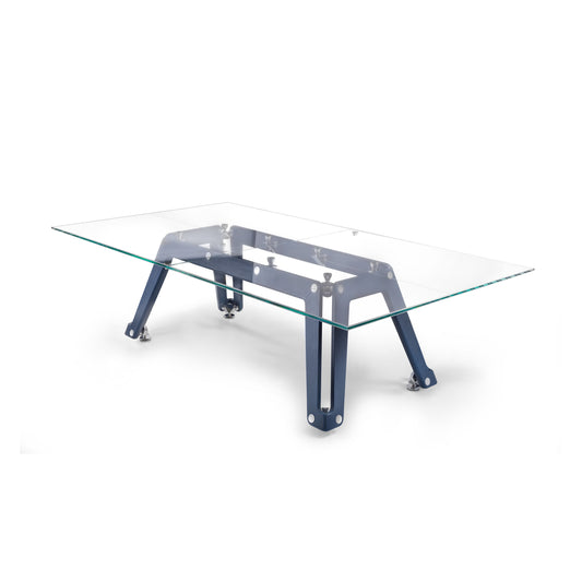 Lungolinea Leather & Glass Table Tennis