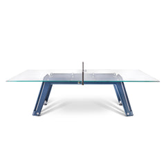 Lungolinea Leather & Glass Table Tennis