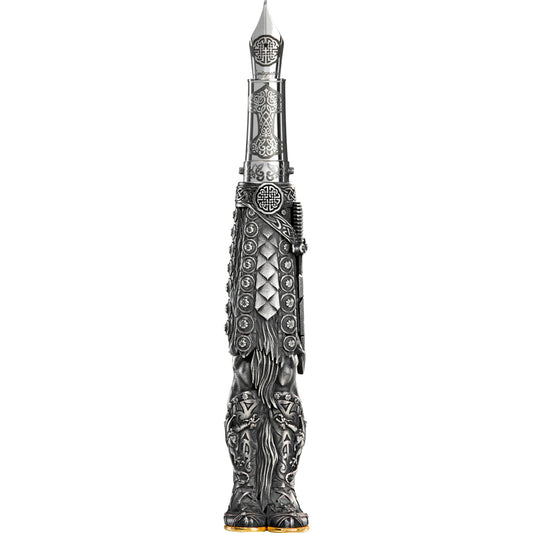 Viking Fountain Pen, Silver Fountain Pen