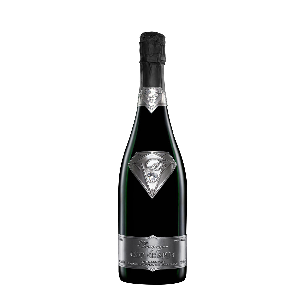 Dior Decor Silver Sparkle Champagne Bottle