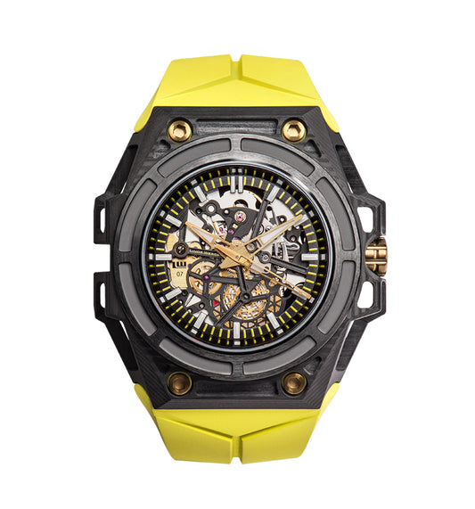 The lightest ever Linde Werdelin watch, SpidoLite 3DTP Carbon 