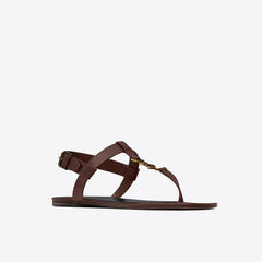 Cassandre Sandals In Smooth Leather