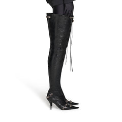 Women's Cagole 90mm Over-the-Knee Boot In Black
