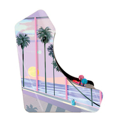 Neo Legend Compact Arcade - Miami Palm artwork by Yoko Honda