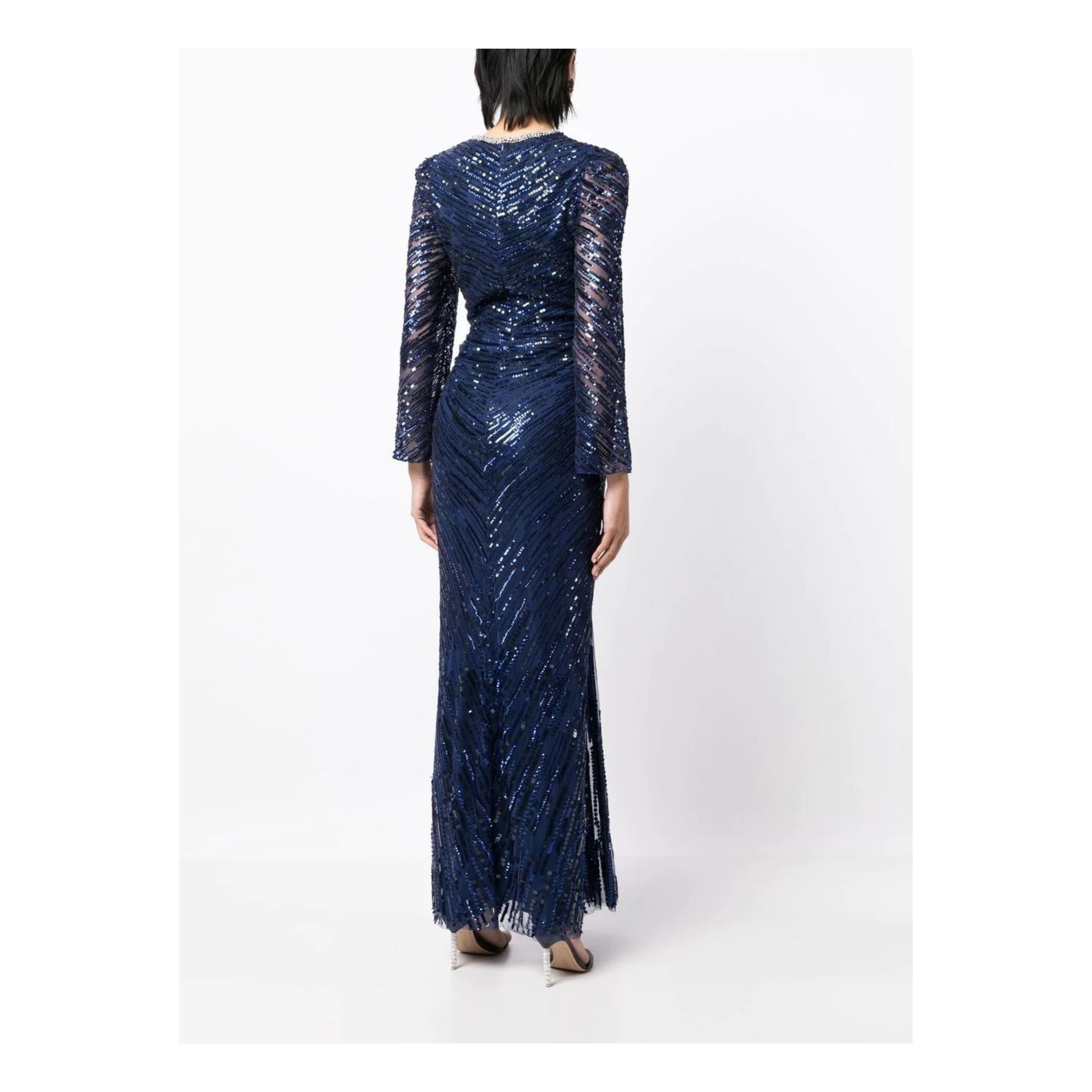 Darcy Sequin-Embellished Gown