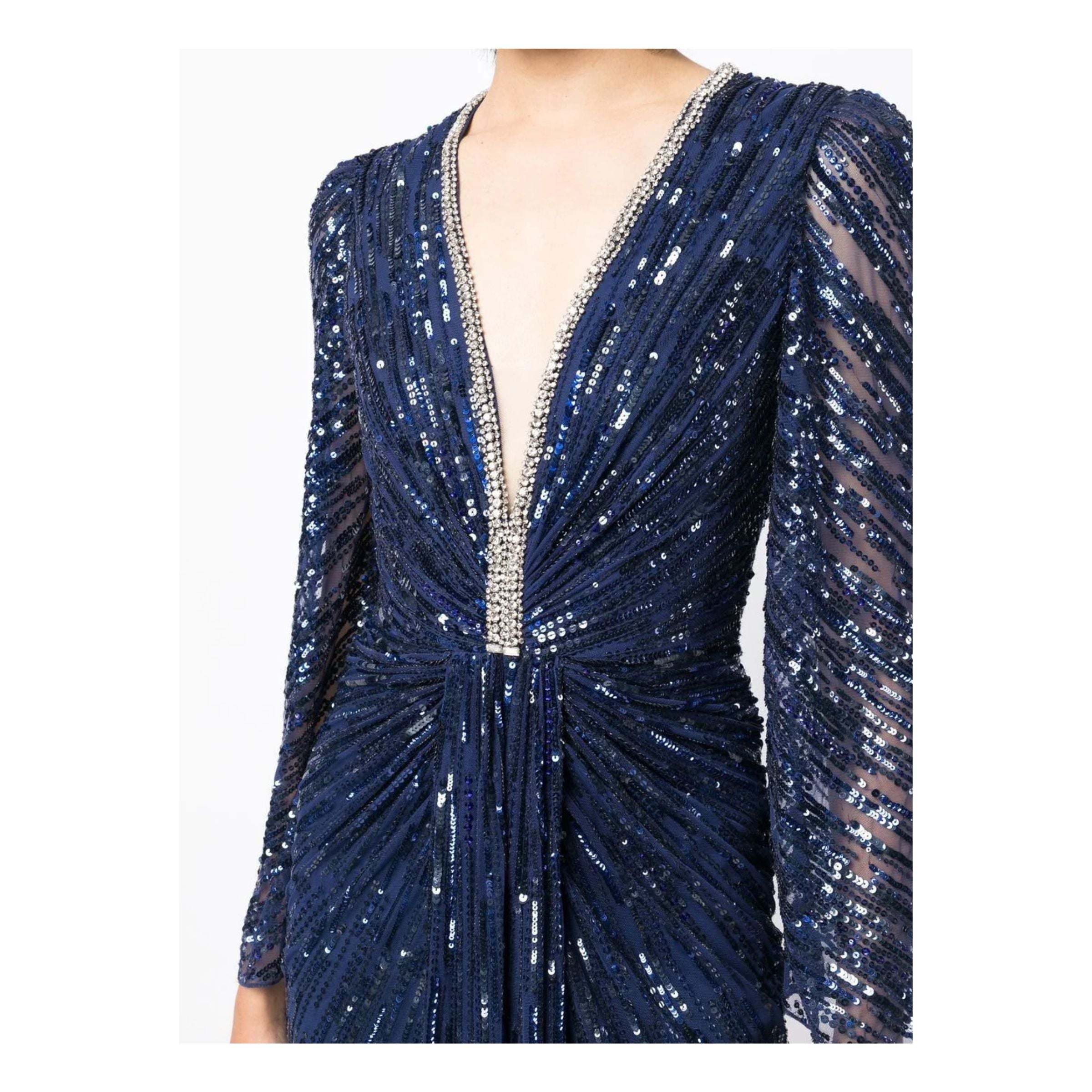Darcy Sequin-Embellished Gown