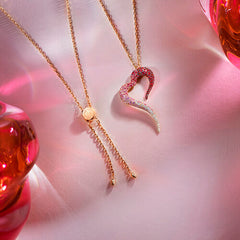 Pendant crafted in 18K Rose Gold Amor Collection