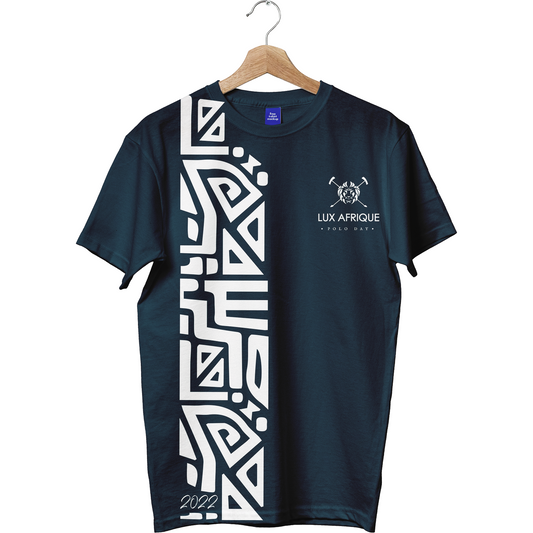 Monogram Sporty V-Neck T-Shirt – Lux Afrique Boutique