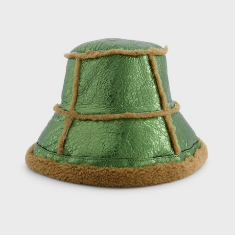 The Laminated Green Bucket Hat