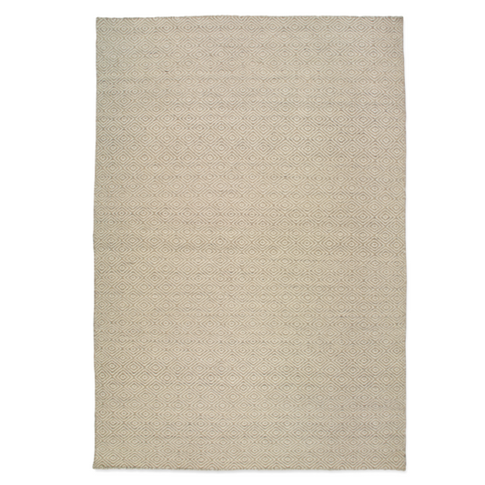 Rug Goose Eye Natural/White