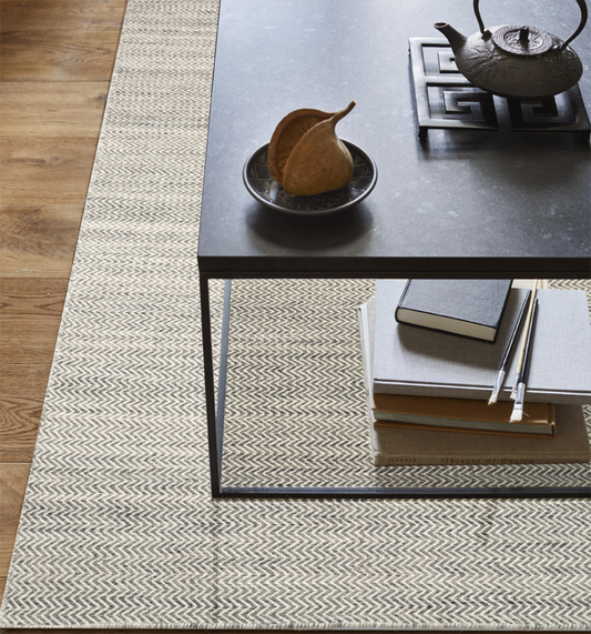 Rug Herringbone Natural/White