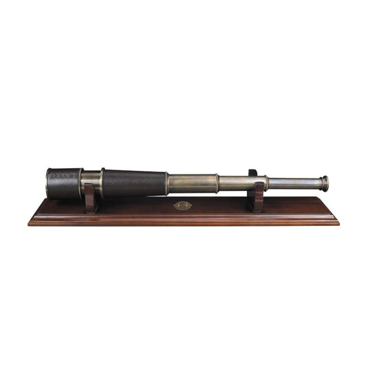 Bronze Spyglass & Stand, French Finish