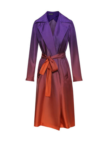 Ombre trench coat