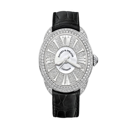 Regent 3643 Luxury Diamond Watch for Women - 18kt White Gold