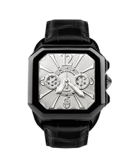 Berkeley Black Knight Chronograph 40 Luxury Diamond Watch for Men - 40mm Black PVD Steel
