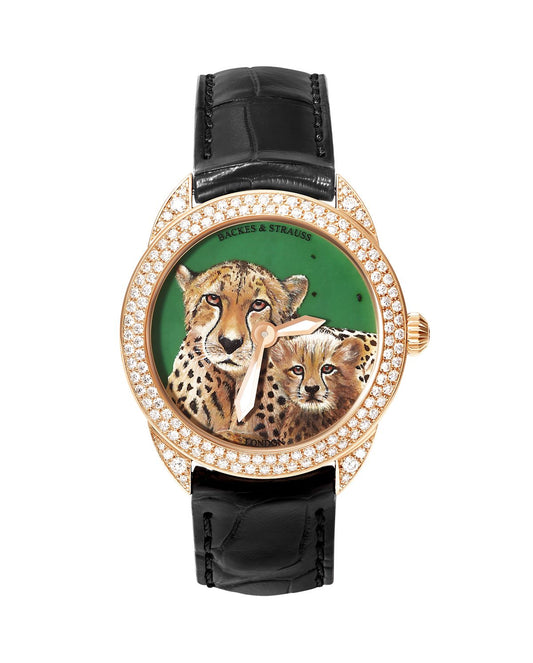 Vitesse 33 Luxury Diamond Watch for Women - 33mm Rose Gold