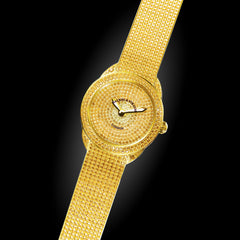 Piccadilly Renaissance Ballerina Jonquil 33 Luxury Diamond Watch for Women - 33 mm Rose Gold - Backes & Strauss