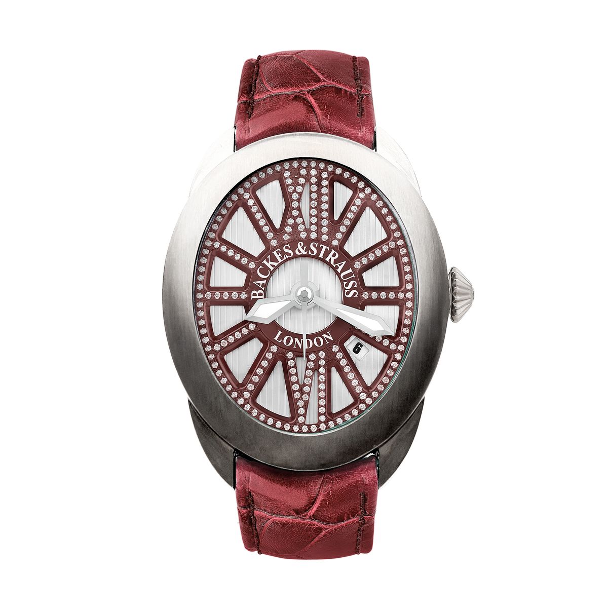 Regent 4047 Beau Brummell Luxury Diamond Watch for Men - 40 x 47mm Titanium