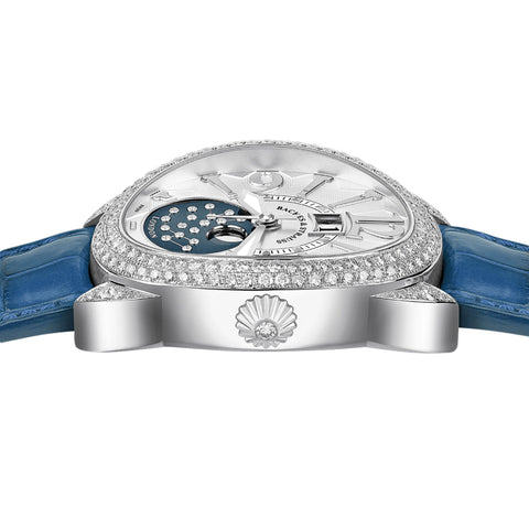 Regent Steel 3238 Luxury Diamond Watch for Women - 32 x 38 mm Stainless Steel - Backes & Strauss