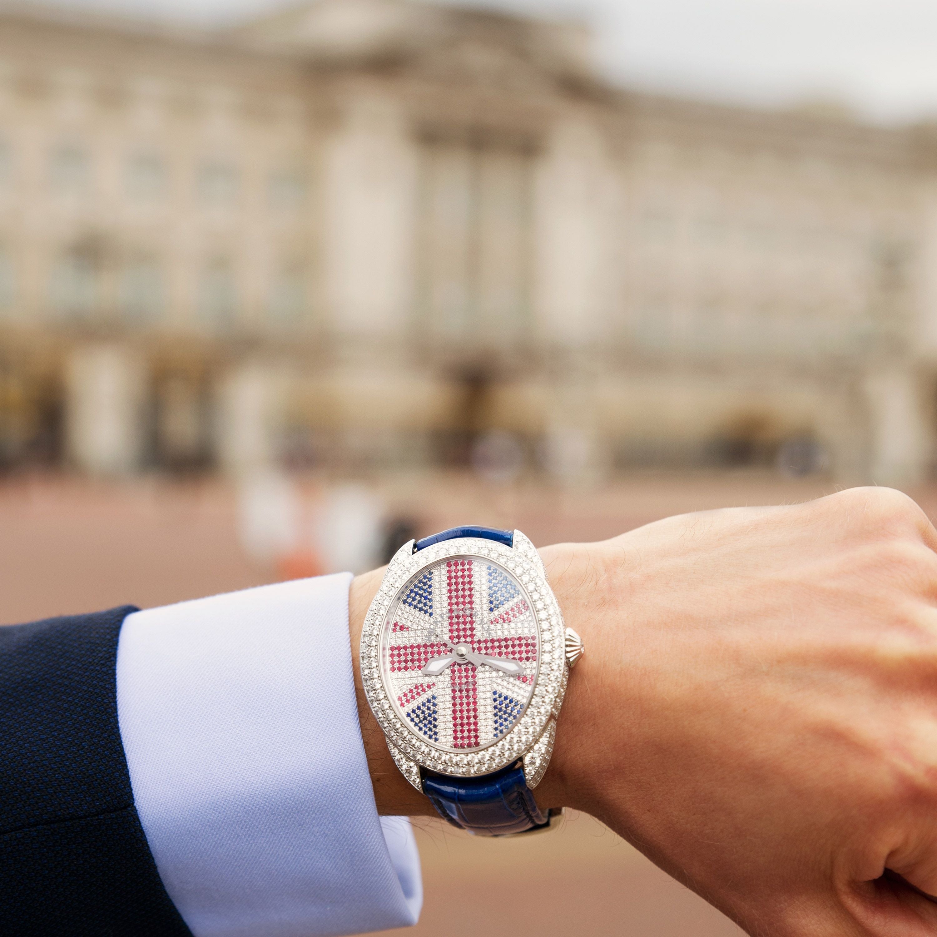 Regent Brexit 4047 Luxury Diamond Watch for Men - Stainless Steel - Backes & Strauss