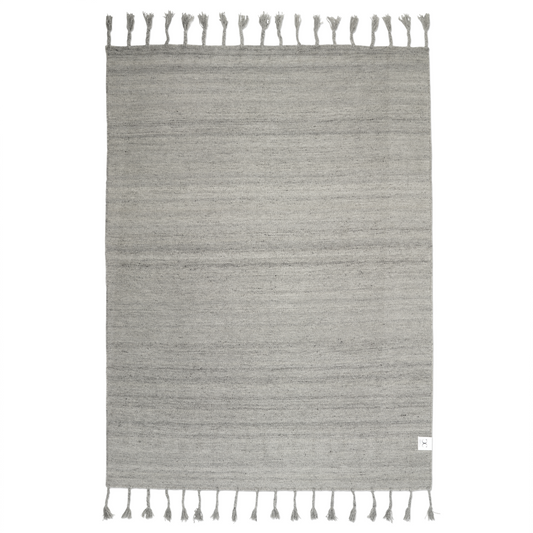 Rug Plain Silver